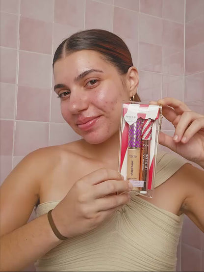 award winners best-sellers set & lip loop - shape tape™ concealer + free maracuja juicy lip