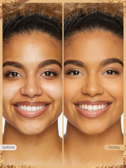 creaseless setting & brightening powder