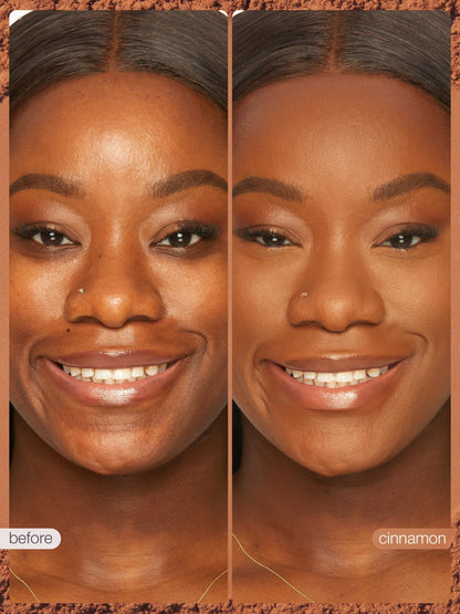 creaseless setting & brightening powder